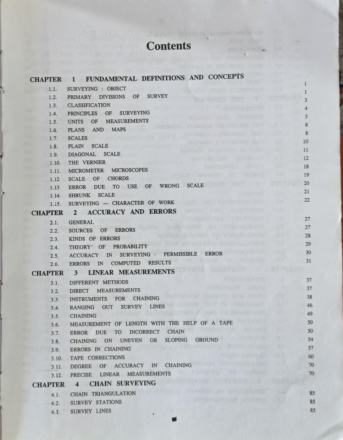 Surveying Vol 1 By BC Punmia (Second Hand & Used Book) (S)