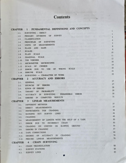 Surveying Vol 1 By BC Punmia (Second Hand & Used Book) (S)