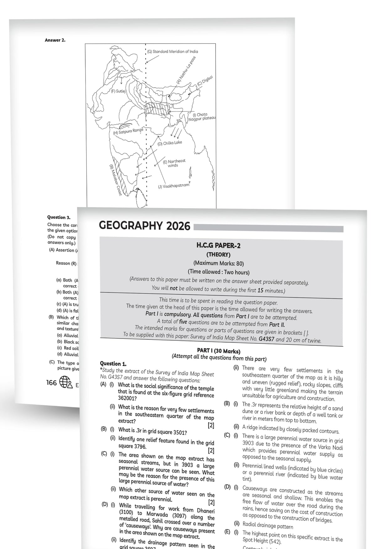 Educart ICSE 10 Years Solved Papers (2026-2016) Class 10 All Subjects for 2027 - Mathematics, Physics, Chemistry, Biology, English Language, ... Education | Based on Latest ICSE Syllabus