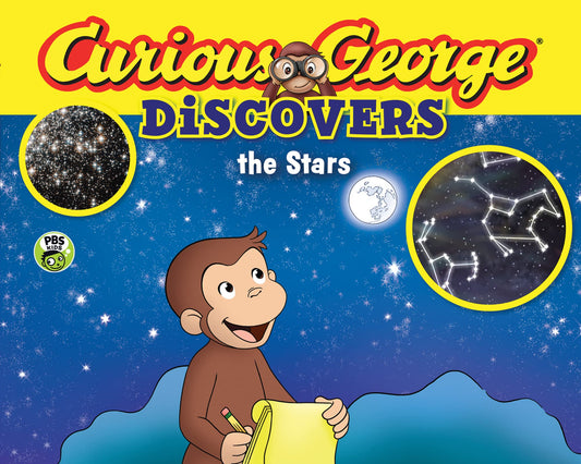 CURIOUS GEORGE DISCOVERS THE STARS (SCIENCE STORYBOOK) book cover