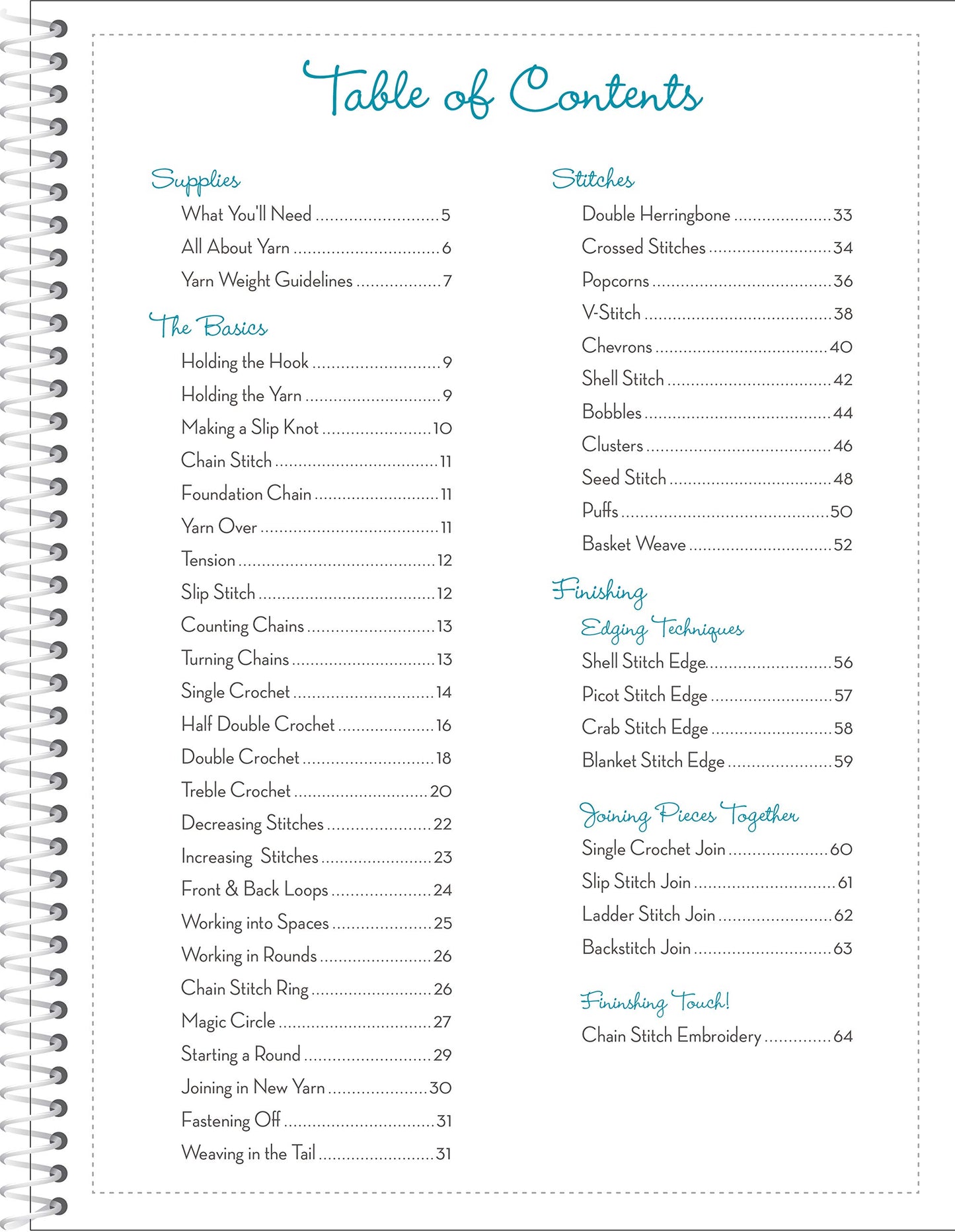 Crochet Techniques & Tips 