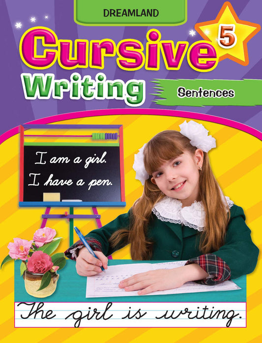 Curive Writing - Book 5 by Dreamland Publications (Author) book cover