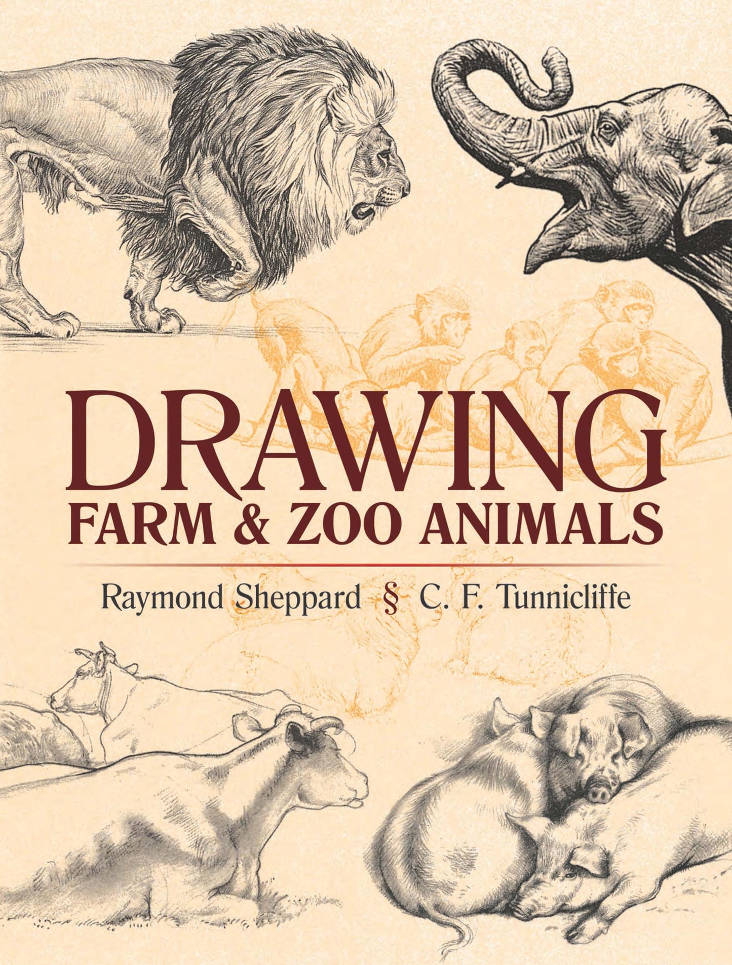 Drawing Farm and Zoo Animals book cover