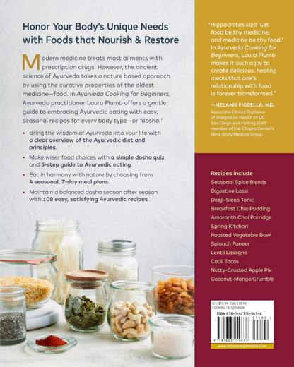 Ayurveda Cooking for Beginners: An Ayurvedic Cookbook to Balance and Heal
