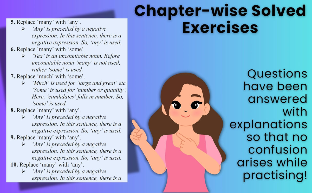 CBSE, NCERT English Grammar and Composition - Class 9 & 10. (Class IX & X)