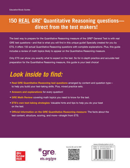 OFFICIAL GRE QUANTITATIVE REASONING PRACTICE QUES.VOL.1