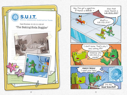 InvestiGators: Case Files: The Laugh-Out-Loud Solve-Along Comic Book Adventure!