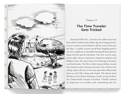 Time Machine: Illustrated Abridged Children Classics English Novel With Review Questions(Hardback)