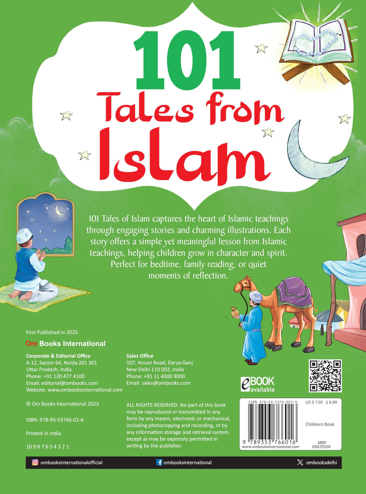 101 Tales From Islam: Moral Tales for Kids | Learn Islamic Values Storytelling | Muslim Children's Book | Gentle Islamic Lessons