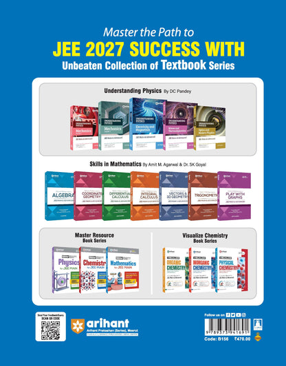 Arihant Navigator Series JEE Main & Advanced 2026-2027 – Mechanics II | 2000+ Problems | Centre of Mass, Rotational Dynamics, Gravitation, Fluid Mechanics, Elasticity | 3-Level Exercises with PYQs