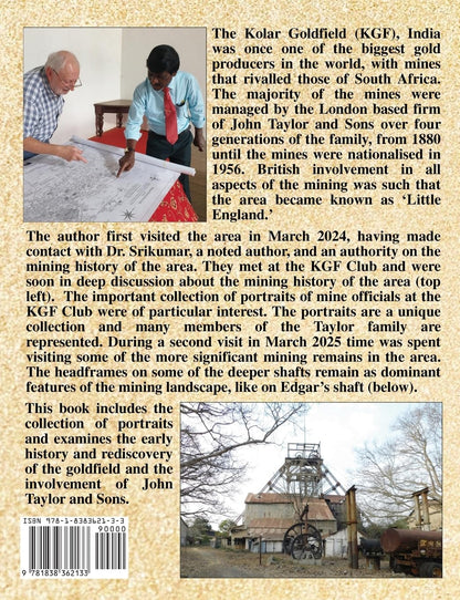 Portraits of the Kolar Goldfield, India: John Taylor and Sons' 'Little England' 1880 to 1956