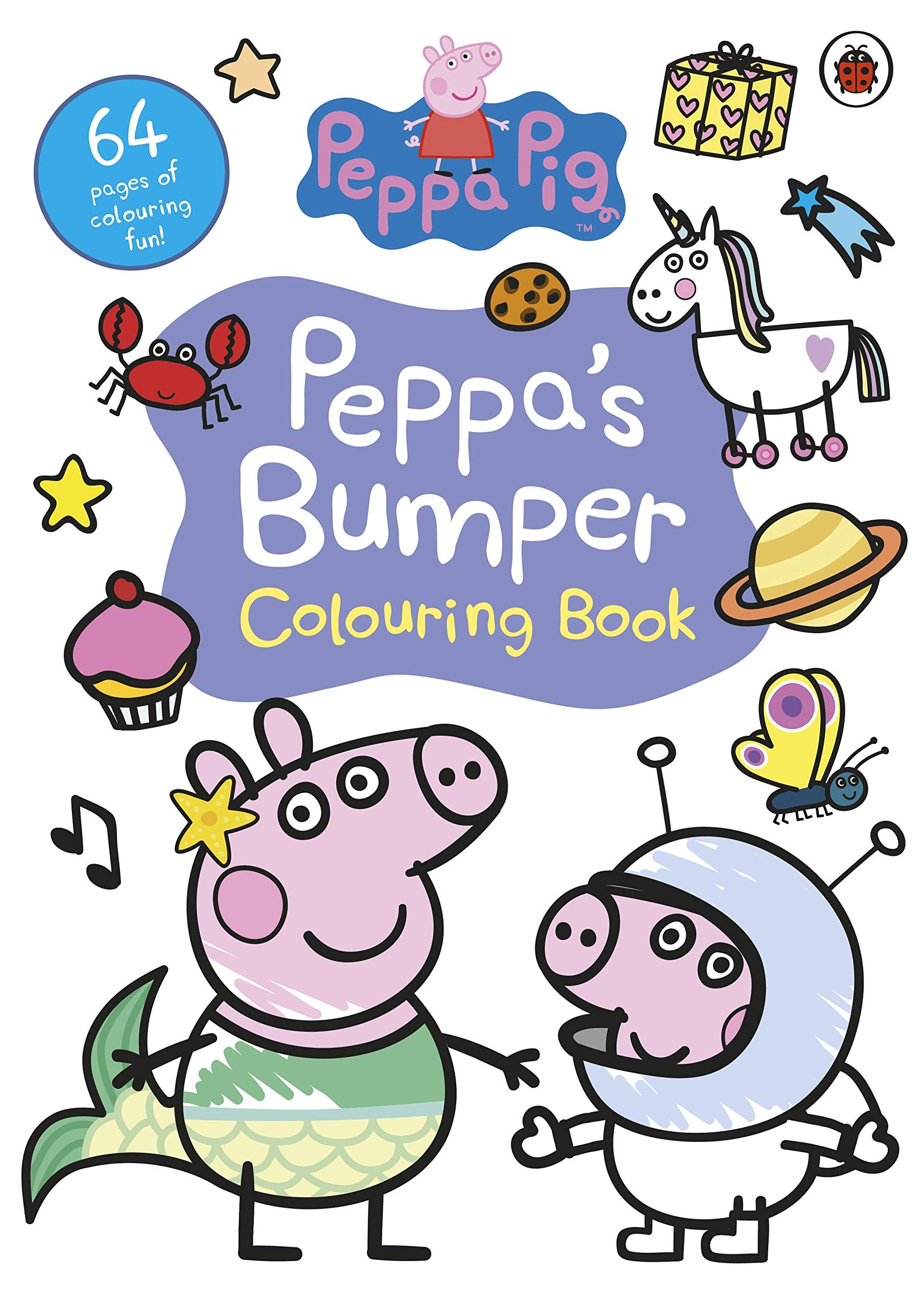 Peppa Pig Bumper Colouring Book book cover