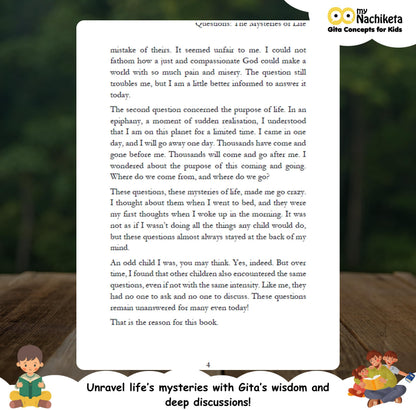 Gita for teens | Age 12 and above | Mysteries of Life | 17 chapters and answers to mysteries of life