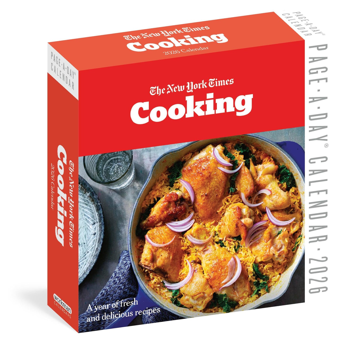 New York Times Cooking Page-A-Day® Calendar 2026: A Year of Fresh and Delicious Recipes 