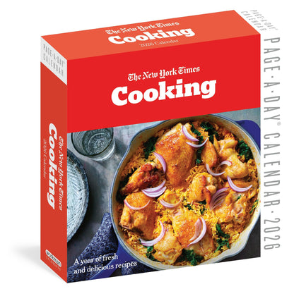 New York Times Cooking Page-A-Day® Calendar 2026: A Year of Fresh and Delicious Recipes 