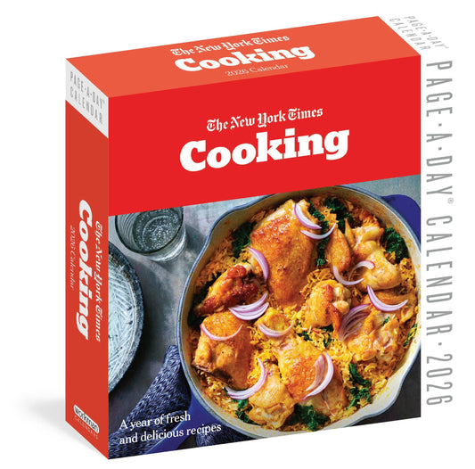 New York Times Cooking Page-A-Day® Calendar 2026: A Year of Fresh and Delicious Recipes 