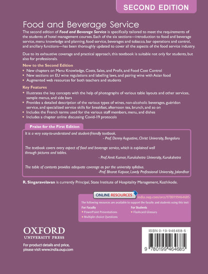 FOOD AND BEVERAGE SERVICE 2E- The Ultimate Guide to Food and Beverage Excellence: For Aspiring and Seasoned Professionals