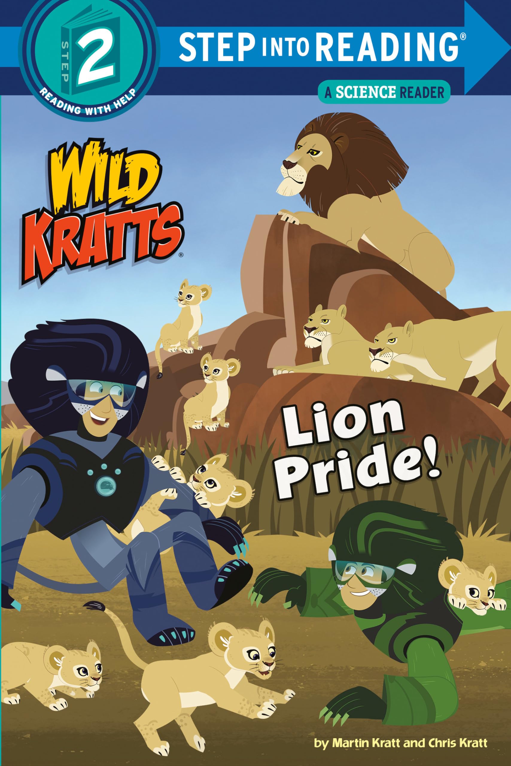 Lion Pride (Wild Kratts) book cover