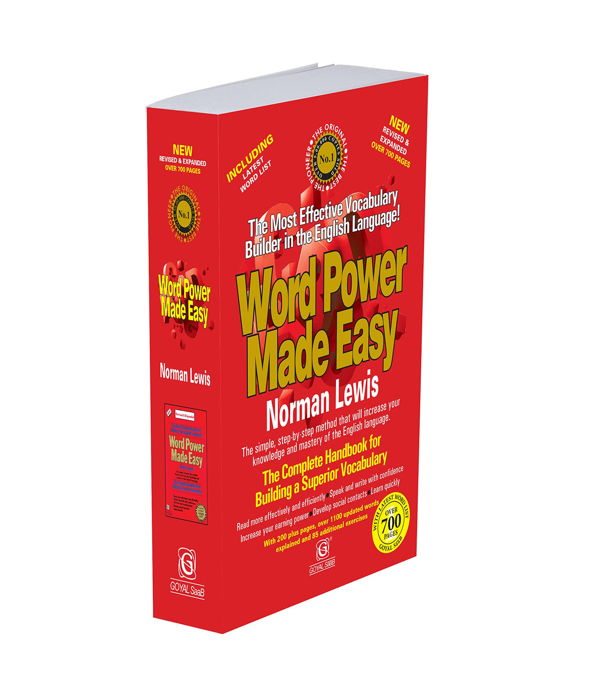 Word Power Made Easy - RED COVER • Original and Authorized • The Most Effective Vocabulary Builder In the English Language • Over One Millions Copies sold worldwide • With Self Preparation Test, useful for all English exams • Latest 2024 Edition.