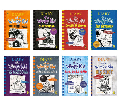 Diary of a Wimpy Kid Boxset: The Ultimate Collection 16 Books Boxset (Books 1-16) | #1 International Bestselling Series | 250+ Million Copy Bestseller | Ages 8+ Years
