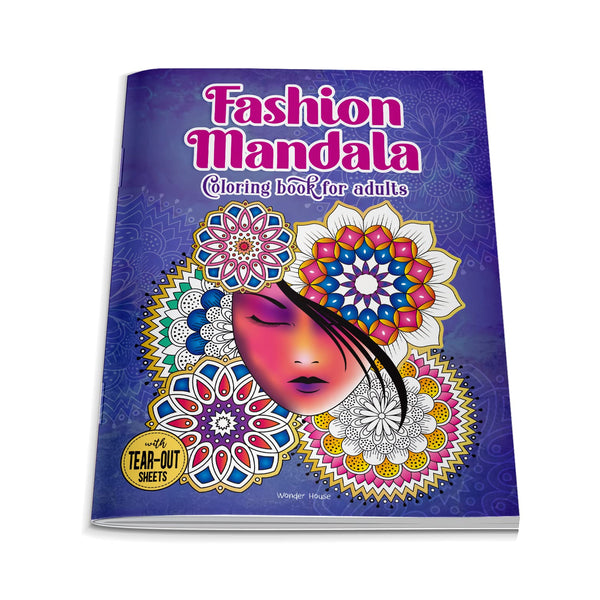 Fashion Mandala Coloring book for Adults 