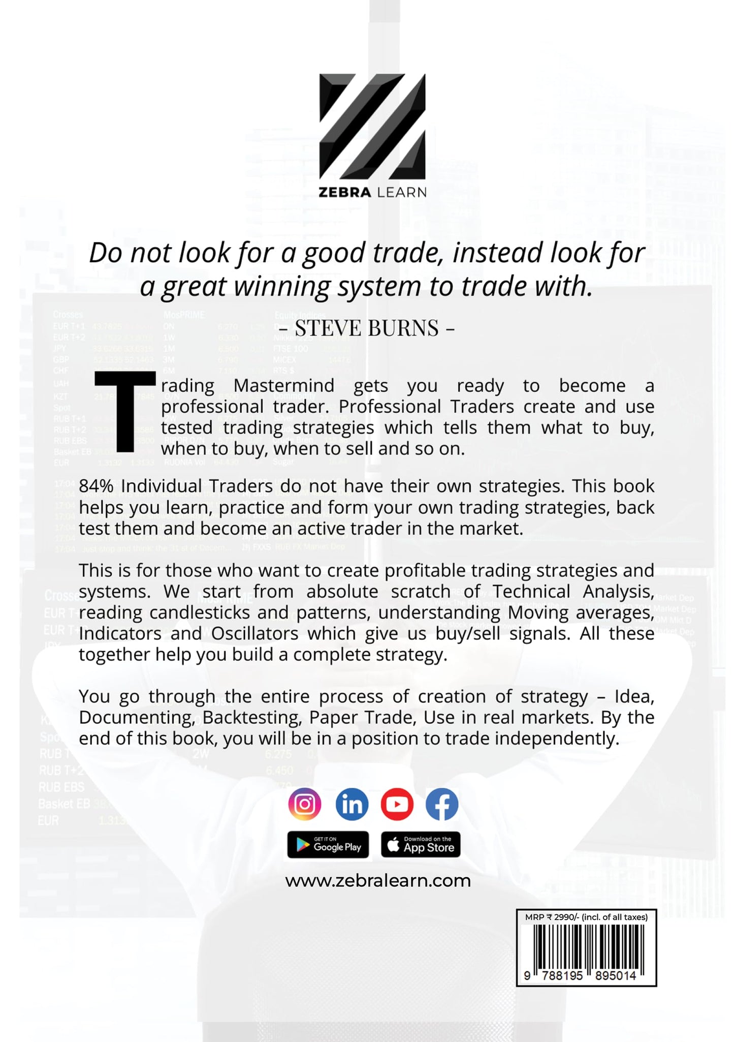 Trading Mastermind: Master Stock Market, Technical Analysis & Day Trading | 150+ Practical Examples to Become a Profitable Trader – Expert Guide for Beginners to Advanced
