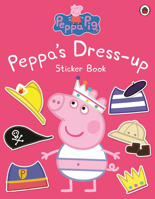 Peppa Pig: Peppa Dress-Up Sticker Book by Peppa Pig (Author) book cover