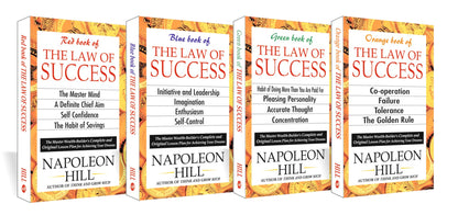 Law of Success by Napoleon Hill – Set of 4 Books | Complete Personal Development and Success Course