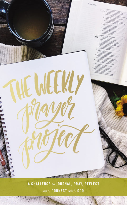 The Weekly Prayer Project: A Challenge to Journal  Pray  Reflect  and Connect with God (The Weekly Project Series) by Zondervan (Author) book cover