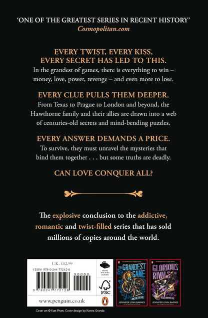 The Gilded Blade: THE EXPLOSIVE FINALE TO THE BESTSELLING SERIES (The Grandest Game, 3)