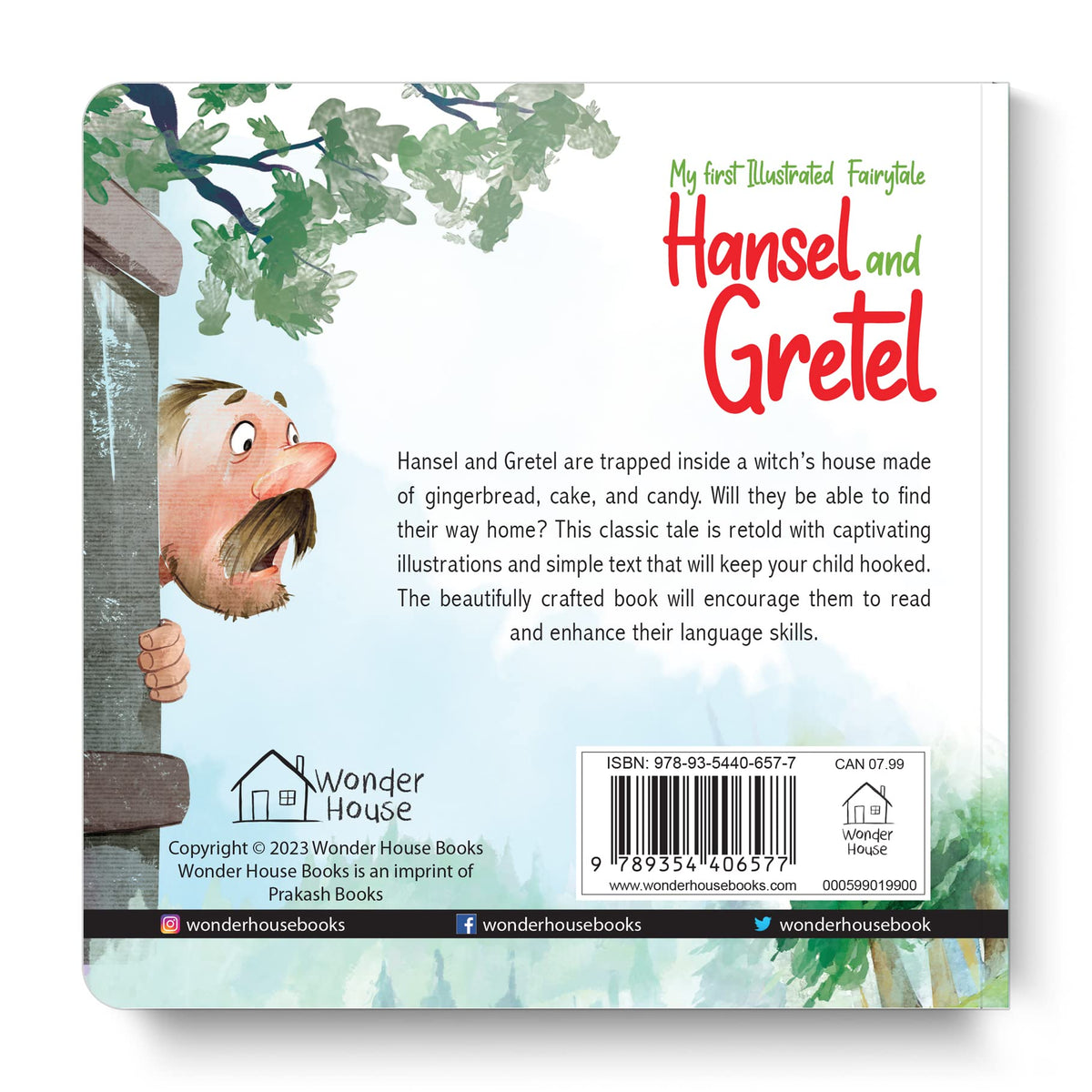 My first Illustrated Fairytale Board Book - Hansel and Gretel Board Book
