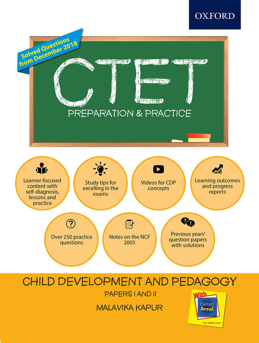 CTET Preparation and Practice: Child Development and Pedagogy, Papers-I & II book cover