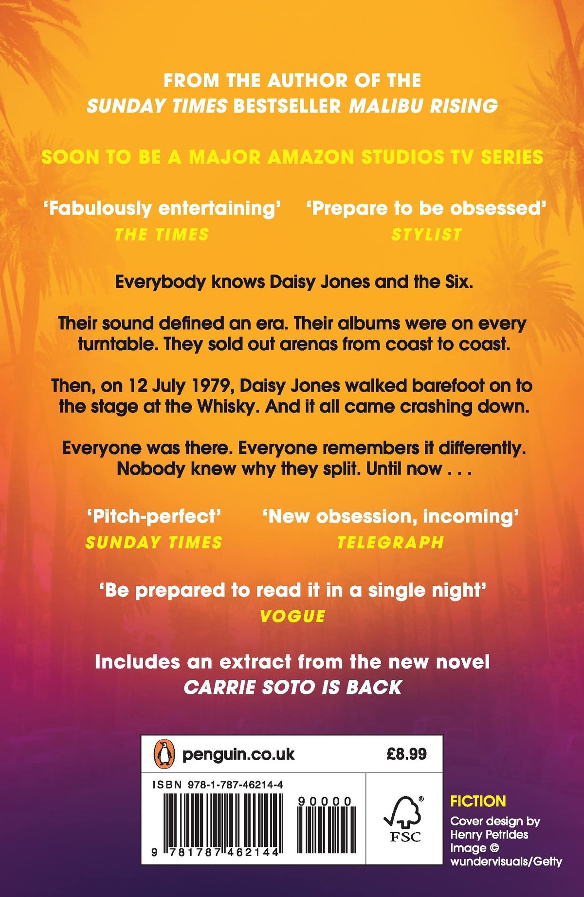 Daisy Jones and The Six: The Sunday Times Bestseller