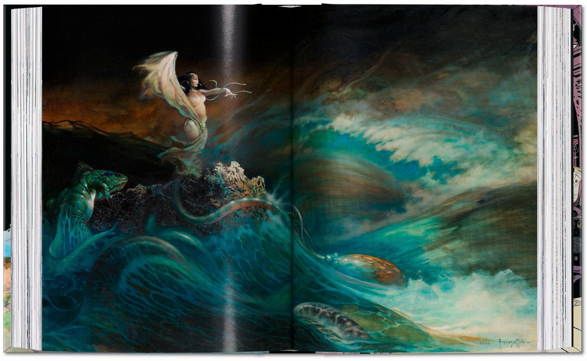 The Fantastic Worlds of Frank Frazetta: 45th Ed. (45th Edition)