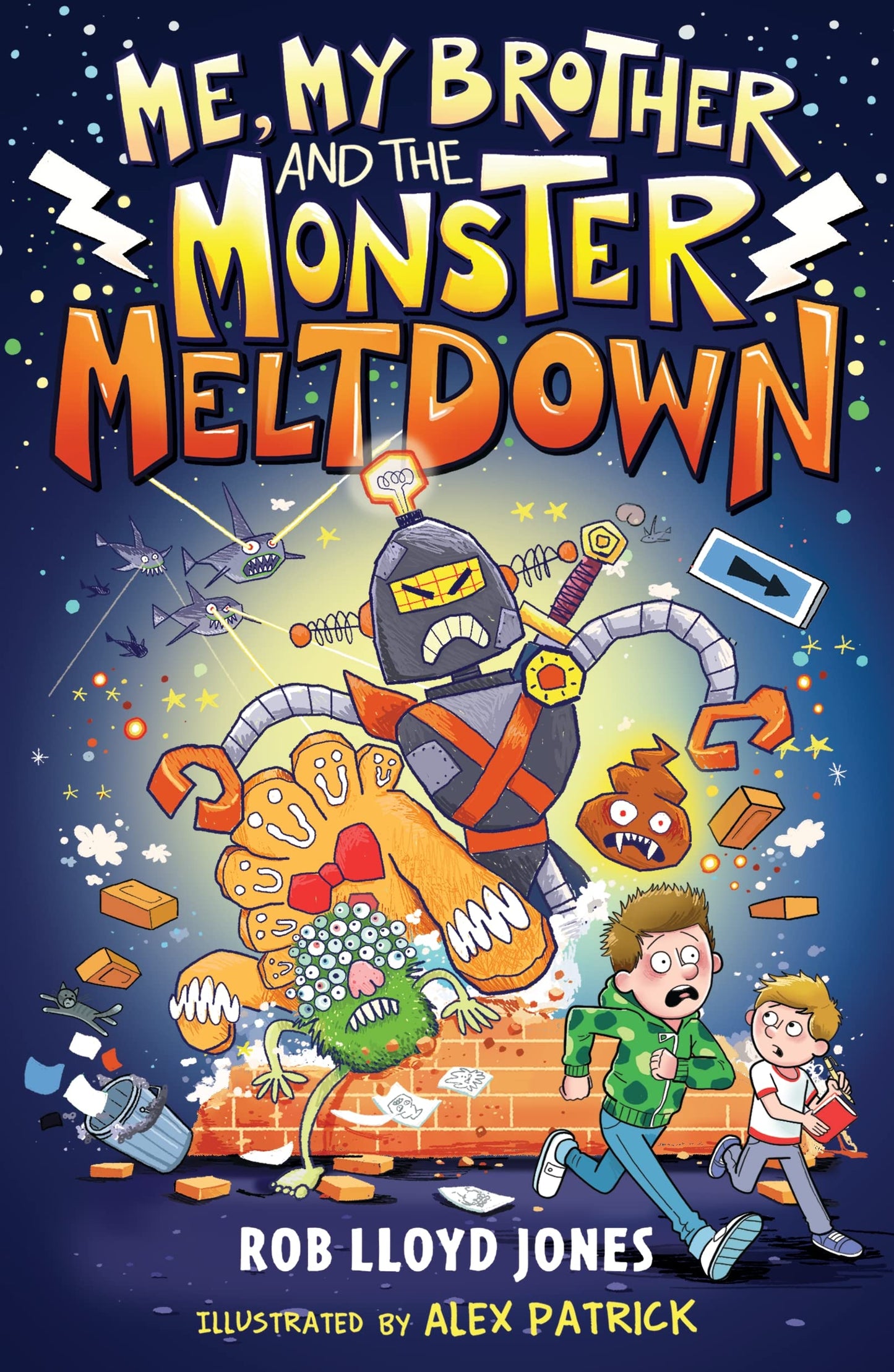 Me, My Brother and the Monster Meltdown book cover