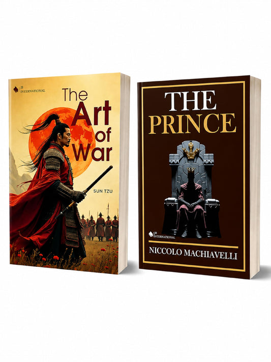 The Art of War + The Prince | Combo Set of 2 Books | Sun Tzu, Niccolo Machiavelli | For Strategy & Leadership Readers | Paperback