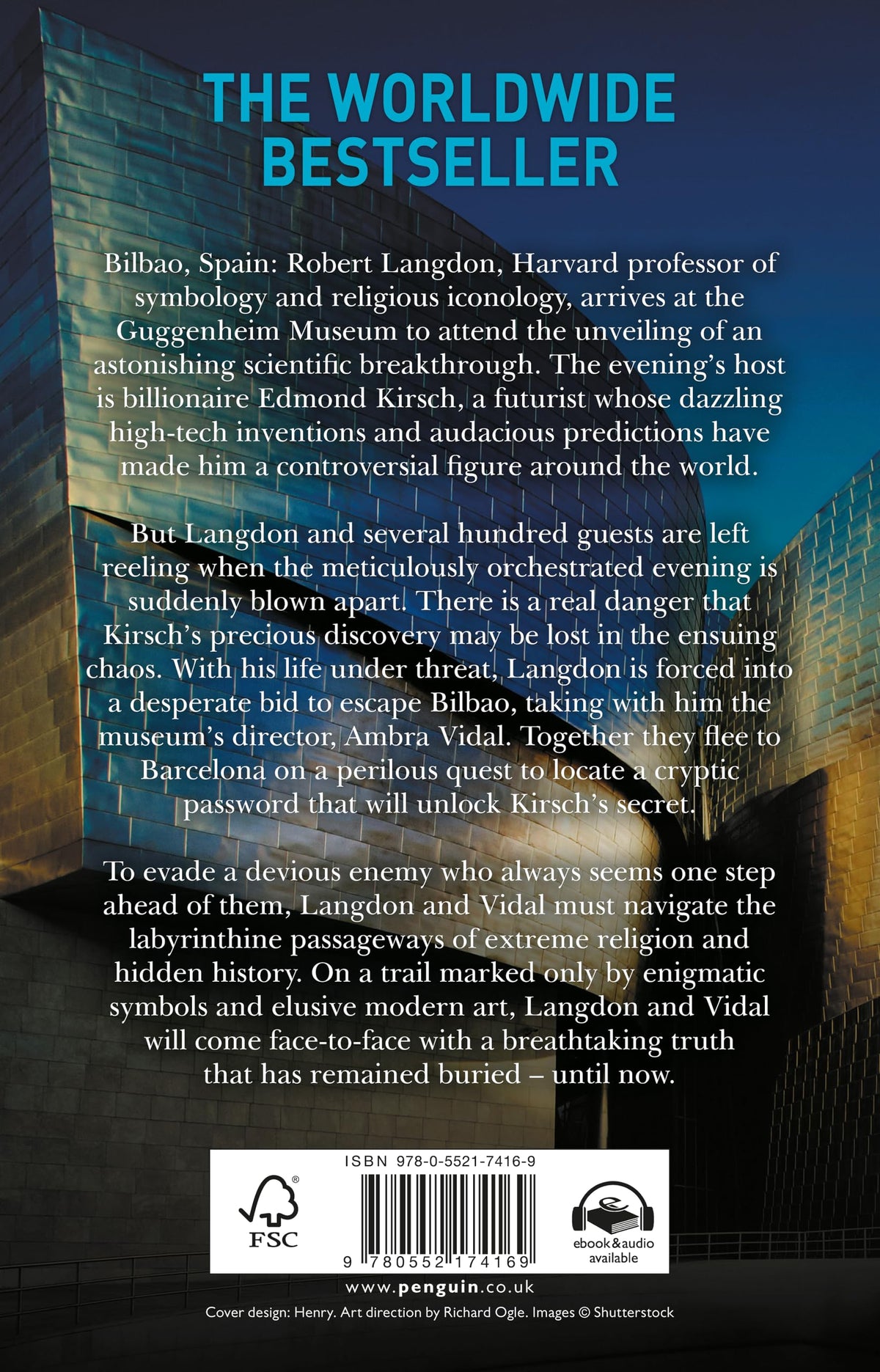 Origin: Robert Langdon Book 5 | Bestselling Techno-Thriller Mystery Novel of Science, Religion, Artificial Intelligence, and a World-Changing Discovery by Dan Brown