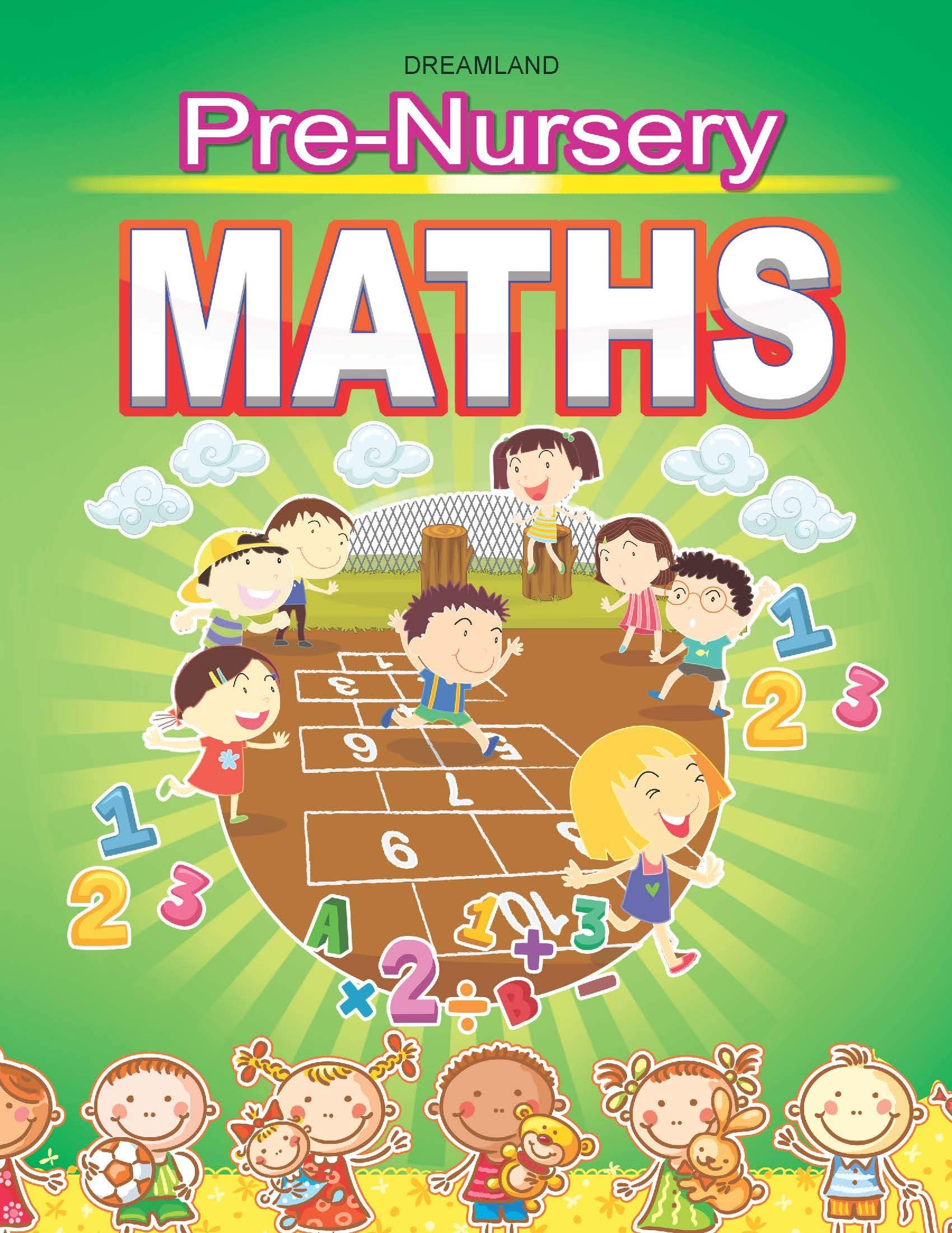 Pre-Nursery Maths Book for Age 2- 5 Years | Early Learning Books by NA (Author) book cover
