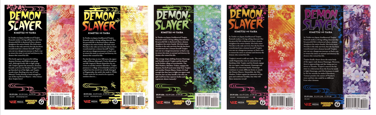 Demon Slayer Manga Series Collection Box Sets by Koyoharu Gotouge