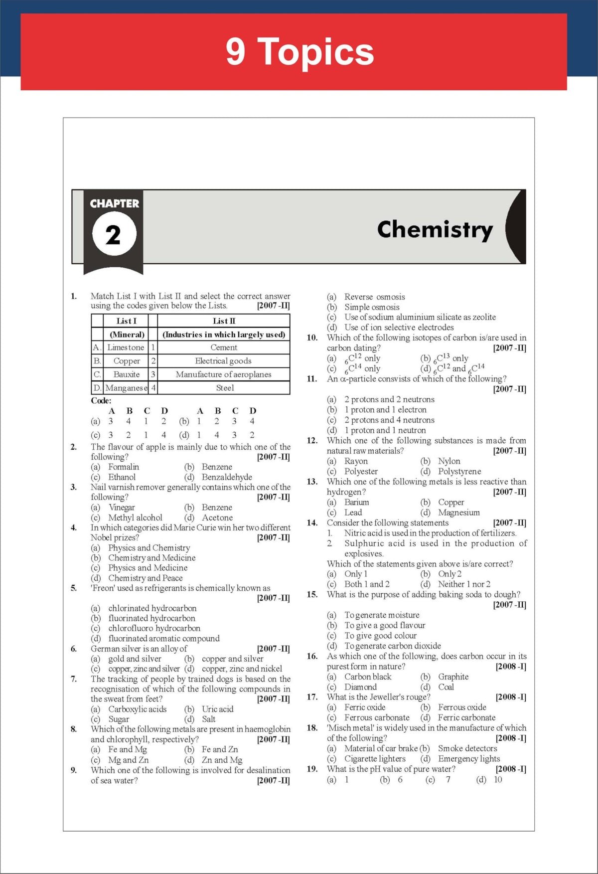 Disha 38 Previous Year CDS & CDS OTA General Knowledge Topic-wise Solved Papers Phase I & II (2007 - 2025) 6th Edition | Combined Defence Services PYQsQuestion Bank