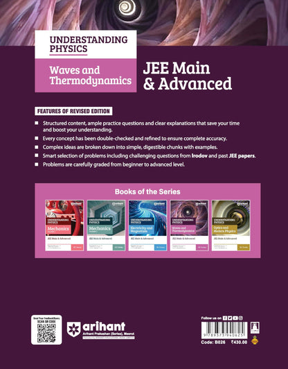 Arihant Understanding Physics Waves & Thermodynamics for JEE Main & Advanced 2026-2027 | Modular Theory, Concept Practice & Two-Level JEE Pattern Exercises | DC Pandey