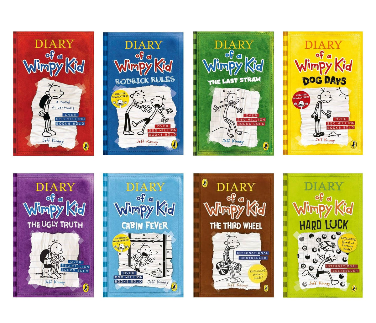 Diary of a Wimpy Kid Boxset: The Ultimate Collection 16 Books Boxset (Books 1-16) | #1 International Bestselling Series | 250+ Million Copy Bestseller | Ages 8+ Years