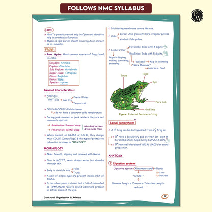 PW Med Easy Zoology 2.0 and Botany Handwritten Notes Combo Set of 2 Books For NEET and Board Exams 2025-26 | Flowcharts, Mnemonics, Diagrams | NCERT Unit Overview