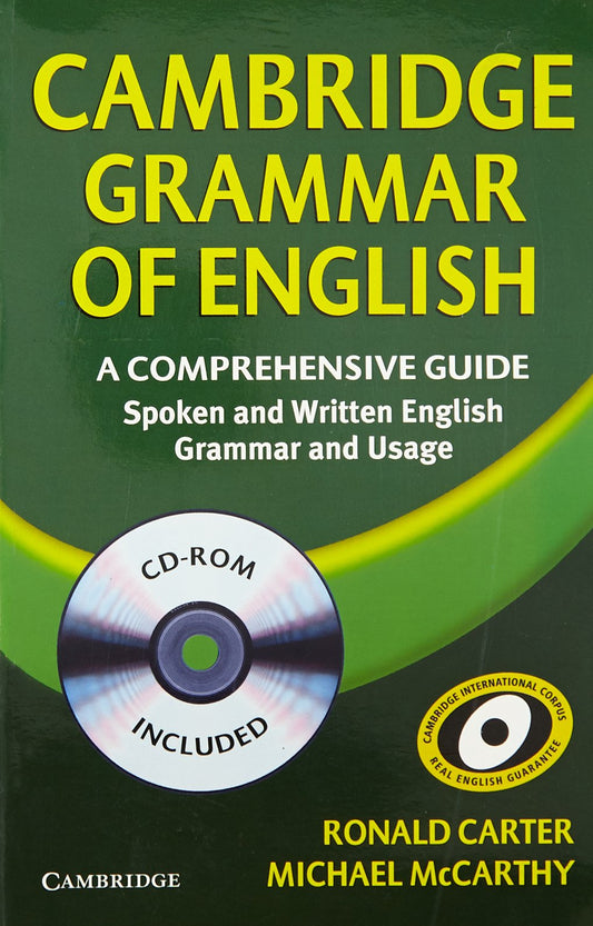 Cambridge Grammar Of English A Comprehensive Guide W/Cd by Mccarthy (Author) book cover