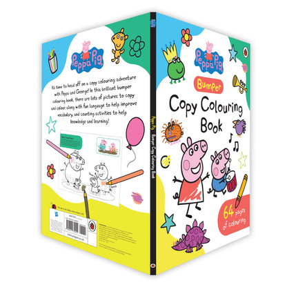 Peppa Pig: Bumper Copy Colouring Book - 64 Copy Colouring Activity Book