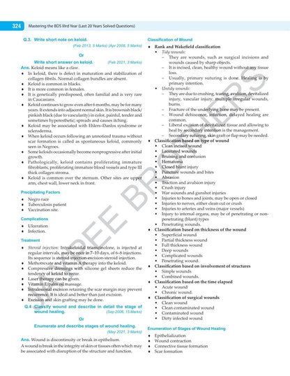 Mastering the BDS IIIrd Year, 11/E (Last 20 Years Solved Questions) for BDS 3rd Year Students and NEET-MDS Aspirants | General Medicine, Surgery and Oral Pathology with MCQs and Viva-Voce: 1