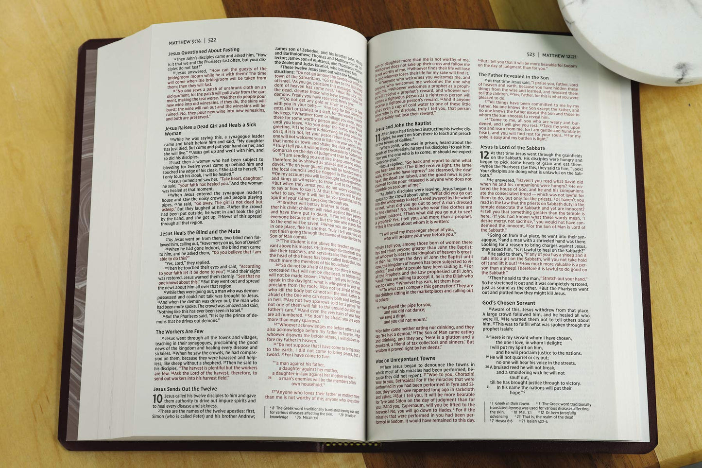 Niv, Gift And Award Bible, Leather-Look, Burgundy, Red Lette