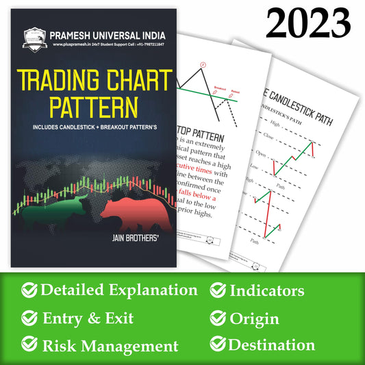 Trading Chart Pattern Book | Includes Candlestick Patterns, Breakout Patterns with Explaination 
