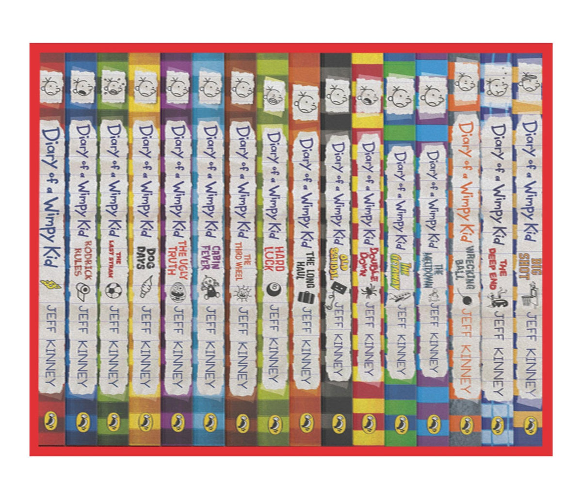 Diary of a Wimpy Kid Boxset: The Ultimate Collection 16 Books Boxset (Books 1-16) | #1 International Bestselling Series | 250+ Million Copy Bestseller | Ages 8+ Years