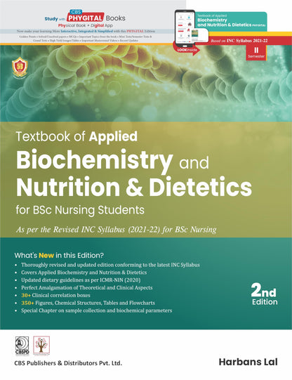 Textbook of Applied Biochemistry and Nutrition & Dietetics for BSc Nursing students -2 e/d